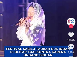 Harlah Mejelis Gus Iqdam Diduga Undang Biduan Goyang Erotis Tuai Hujatan