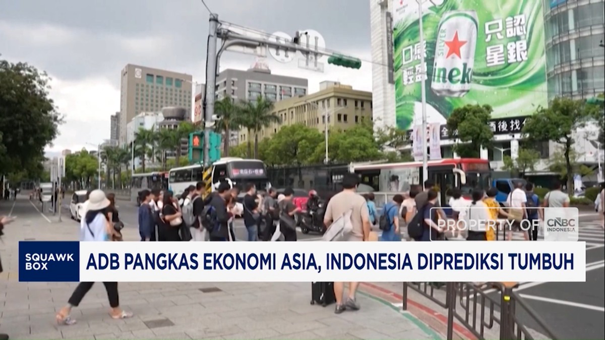 ADB Pangkas Proyeksi Ekonomi Asia, Indonesia Diprediksi Tumbuh 5,2%
