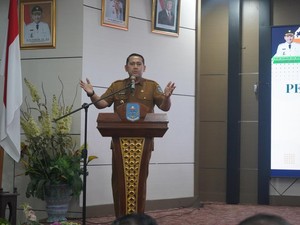Bupati Merangin Ingatkan Kepala Sekolah Tak Main-main Kelola Dana BOSP