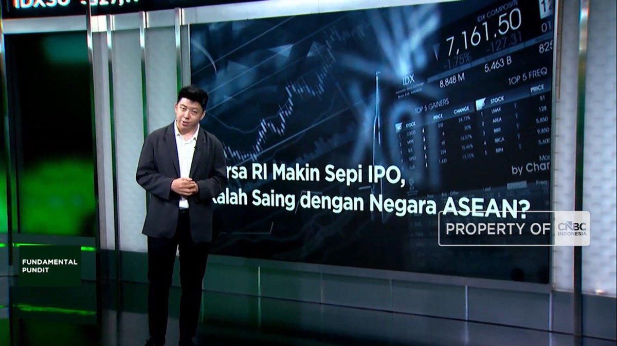 Video: Bursa RI Makin Sepi IPO, Kalah Saing Dengan Negara ASEAN?