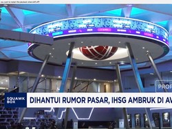 Dihantui Rumor Pasar, IHSG Ambruk di Awal Pekan