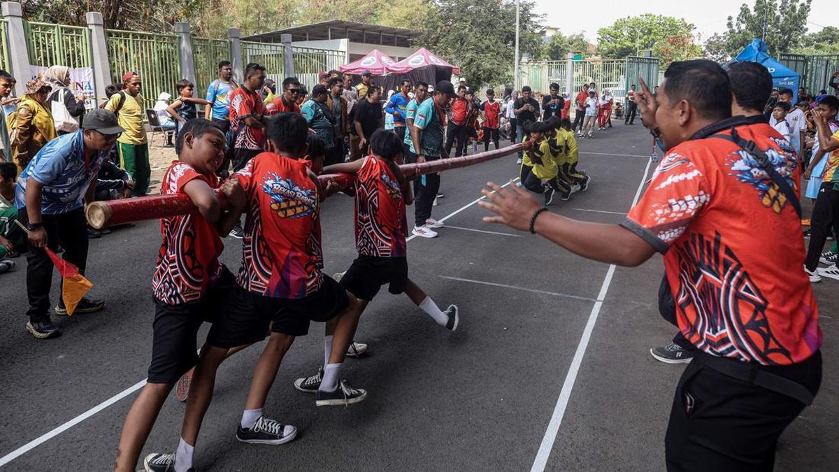 Ketapel hingga Hadangan, Keseruan Olahraga Tradisional Siswa SD di Bekasi — NadiKabar.com