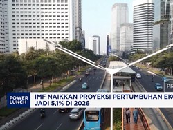 IMF Naikkan Proyeksi Pertumbuhan Ekonomi RI Jadi 5,1% pada 2026