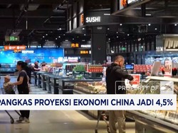 IMF Pangkas Proyeksi Ekonomi China Jadi 4,5%