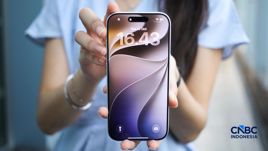 iPhone 18 Pro. (CNBC Indonesia/Faisal Rahman)