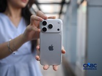 iPhone 18 Pro. (CNBC Indonesia/Faisal Rahman)
