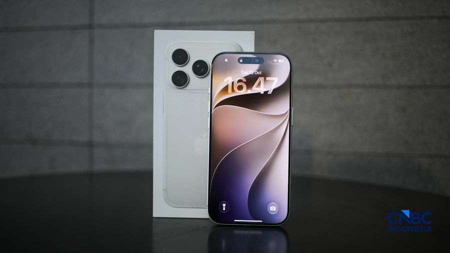 iPhone 18 Pro. (CNBC Indonesia/Faisal Rahman)