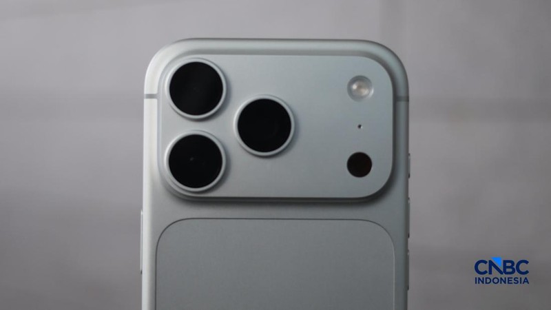 iPhone 18 Pro. (CNBC Indonesia/Faisal Rahman)