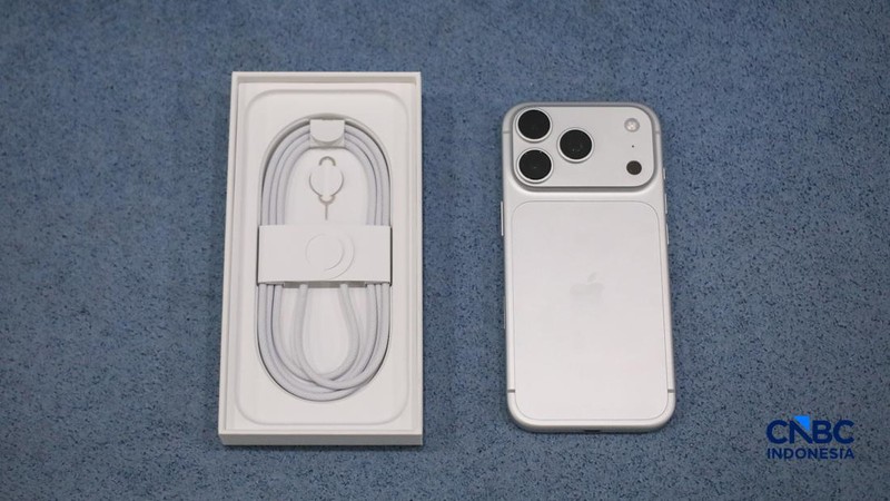 iPhone 18 Pro. (CNBC Indonesia/Faisal Rahman)