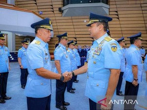 Pergantian 11 Jabatan di TNI AU: 4 Asisten KSAU hingga Kadispenau