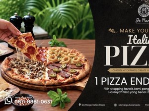 Mau Ngumpul Asik Bareng Teman? Pizza 4 Topping Ini Bisa Jadi Pilihan!