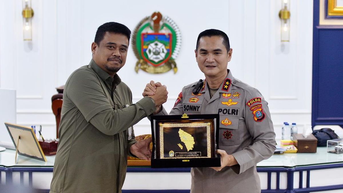 Ilustrasi berita Nasional: Terima Kunjungan Kapolda Baru, Bobby Dorong Aturan Khusus Anti-Narkoba