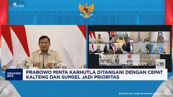 Prabowo Minta Karhutla Ditangani dengan Cepat