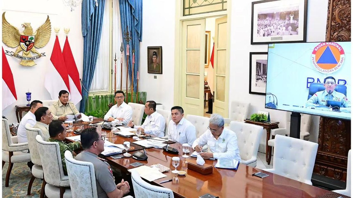 Bos BNPB Lapor Prabowo: 639 Hektare Hutan di 6 Provinsi Masih Terbakar