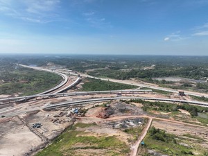 WIKA Hubungkan Bandara dengan IKN Lewat Tol Sepinggan, Progres Capai 34,5%