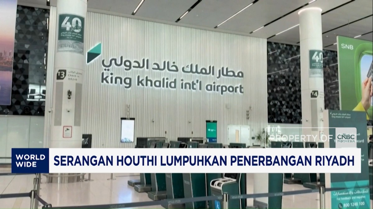 Video: Serangan Houthi Lumpuhkan Penerbangan Riyadh