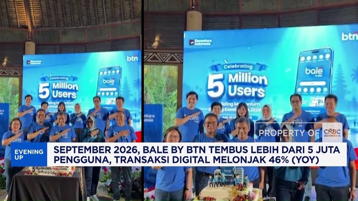 Video: Tembus 5 Juta Pengguna,Transaksi Bale by BTN Meroket