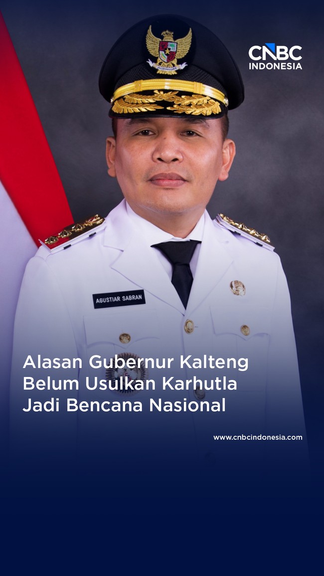 Alasan Gubernur Kalteng Belum Usulkan Karhutla Jadi Bencana Nasional