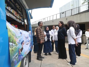 PIS-Perpusnas Hadirkan Dunia Laut Lebih Dekat Lewat Perpustakaan Keliling
