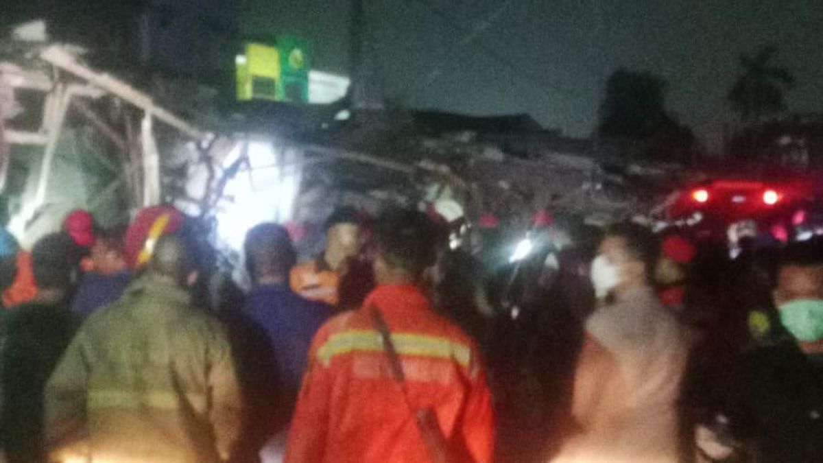 Sejumlah Ruko Hancur Imbas Ledakan di Pasar Cimanggis Tangsel — NadiKabar.com