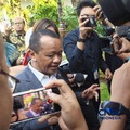 Menko bidang Hilirisasi dan Transisi Energi sekaligus Menteri Energi dan Sumber Daya Mineral (ESDM) Bahlil Lahadalia di Istana Negara, Jakarta, Rabu (14/10/2026). (CNBC Indonesia/Emir Yanwardhana)
