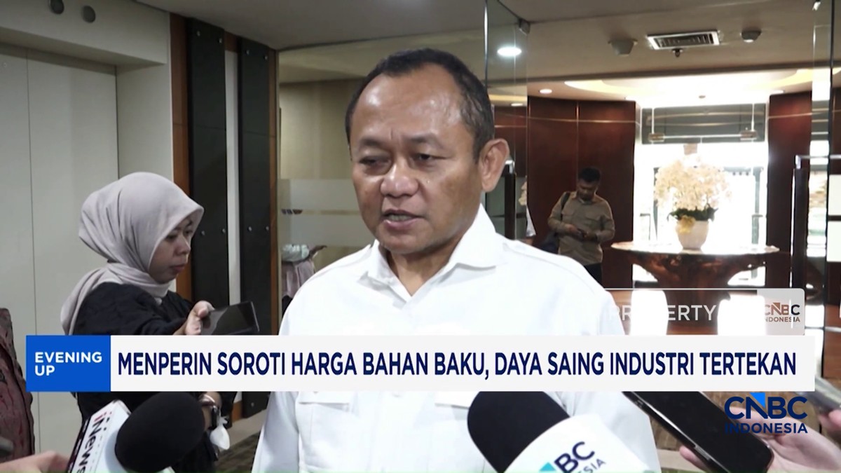Video: Menperin Soroti Harga Bahan Baku, Daya Saing Industri Tertekan