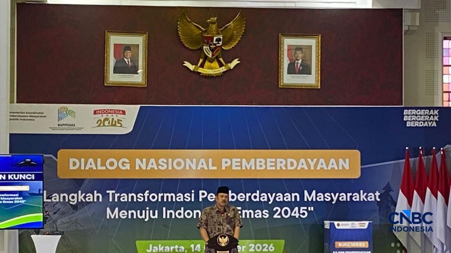 Menteri Perencanaan Pembangunan Nasional/Badan Perencanaan Pembangunan Nasional Rachmat Pambudy. (CNBC Indonesia/Dovana Hasiana)