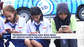 Pemerintah Berencana Bagi-Bagi HP Gratis untuk Penyaluran Bansos