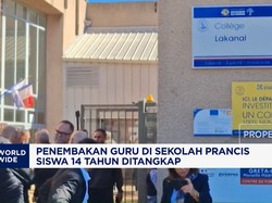 Penembakan Guru di Sekolah Prancis, Siswa 14 Tahun Ditangkap