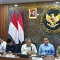 Rapat Koordinasi Terbatas Koperasi Desa/Kelurahan Merah Putih di Kantor Kemenko Pangan, Jakarta, Rabu (14/10/2026). (CNBC Indonesia/ Martyasari Rizky)