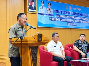 Stunting di Merangin Turun, Wabup Soroti 53 Desa Belum Input Data