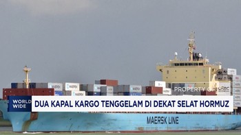 2 Kapal Kargo Tenggelam di Dekat Selat Hormuz