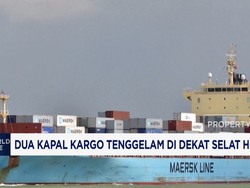 2 Kapal Kargo Tenggelam di Dekat Selat Hormuz
