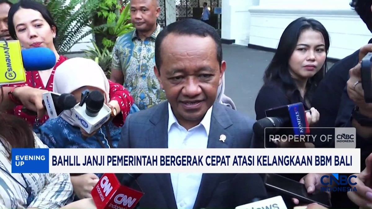 Video:Bahlil Janji Pemerintah Bergerak Cepat Atasi Kelangkaan BBM Bali