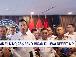 Dampak El Nino, 36% Bendungan di Jawa Defisit Air