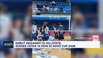 Debut Megawati di Hillstate, Sukses Cetak 14 Poin di KOVO Cup 2026