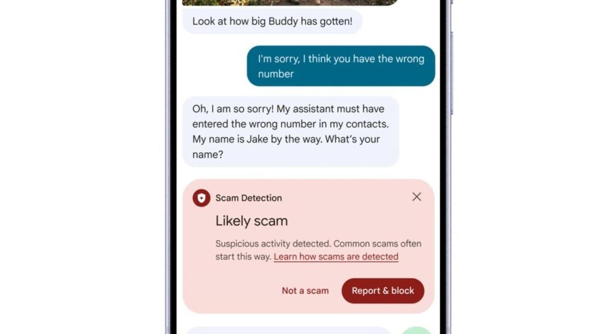 Ilustrasi berita Teknologi: Google Kerahkan Gemini untuk Deteksi SMS Penipuan di Android