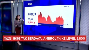 Houthi Ancam Serang Lagi Saudi, IHSG Ambrol 1% Lebih ke Level 5.800