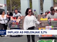 Inflasi AS Melonjak 3,7%