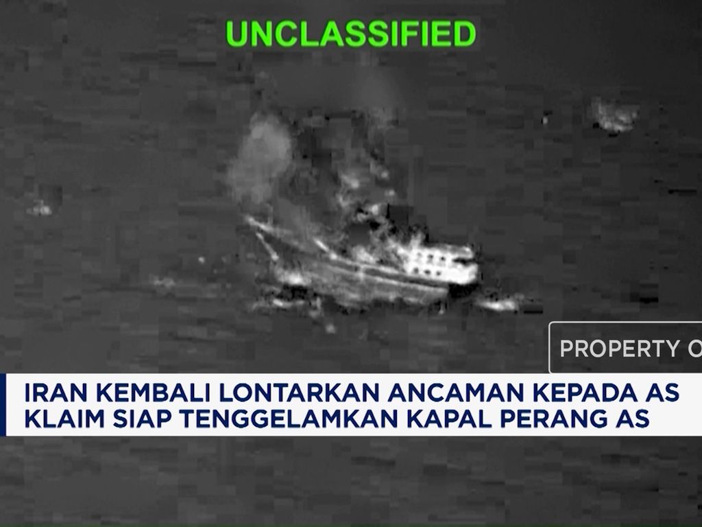 Iran Ancam AS, Klaim Siap Tenggelamkan Kapal Perang AS