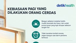 Infografis: 5 Kebiasaan Pagi yang Kerap Dilakukan Orang Cerdas