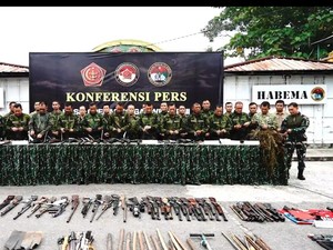 22 Pentolan OPM di Papua Ditangkap Selama Operasi Triwulan III