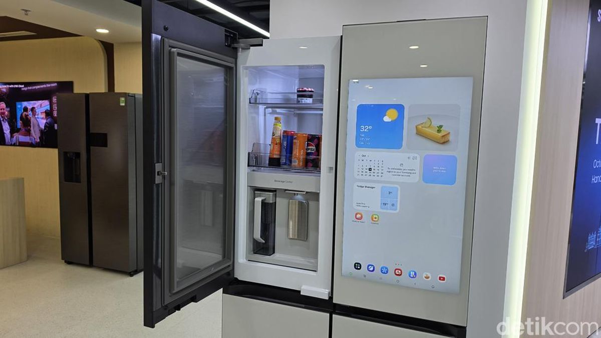 Kulkas Terbaru Samsung Canggih, Bisa Deteksi Makanan dan Nonton YouTube — NadiKabar.com