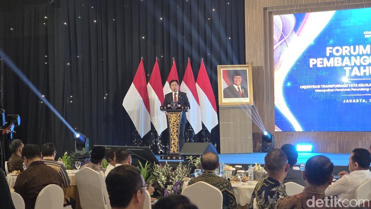 Yusril Sentil Kementerian yang Tak Kunjung Rampungkan Penyusunan Aturan — NadiKabar.com