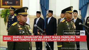 Prabowo Tunjuk Maruli Simanjuntak Jadi Wakil Panglima TNI & Tandyo Budi Jadi KSAD