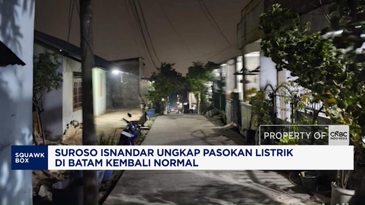 Video: Suroso Isnandar Ungkap Pasokan Listrik di Batam Kembali Normal