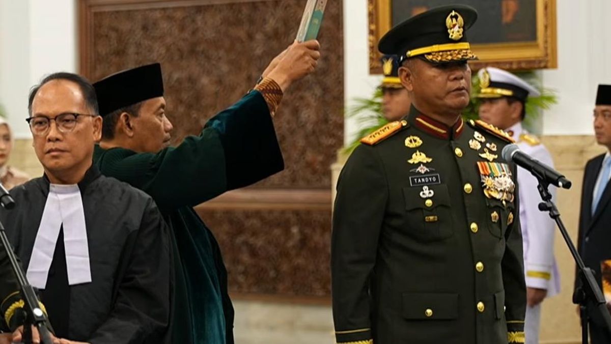 Profil Tandyo Budi Revita, KSAD Baru yang Gantikan Maruli Simanjuntak — NadiKabar.com