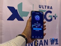 Uji coba  jaringan 5G XLSmart di Daerah Istimewa Yogyakarta (DIY) dan Surakarta. (CNBC Indonesia/Intan Rakhmayanti)