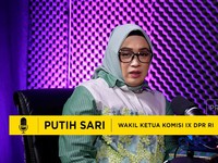 Wakil Ketua Komisi IX DPR RI Fraksi Gerindra, Putih Sari. (CNBC Indonesia)