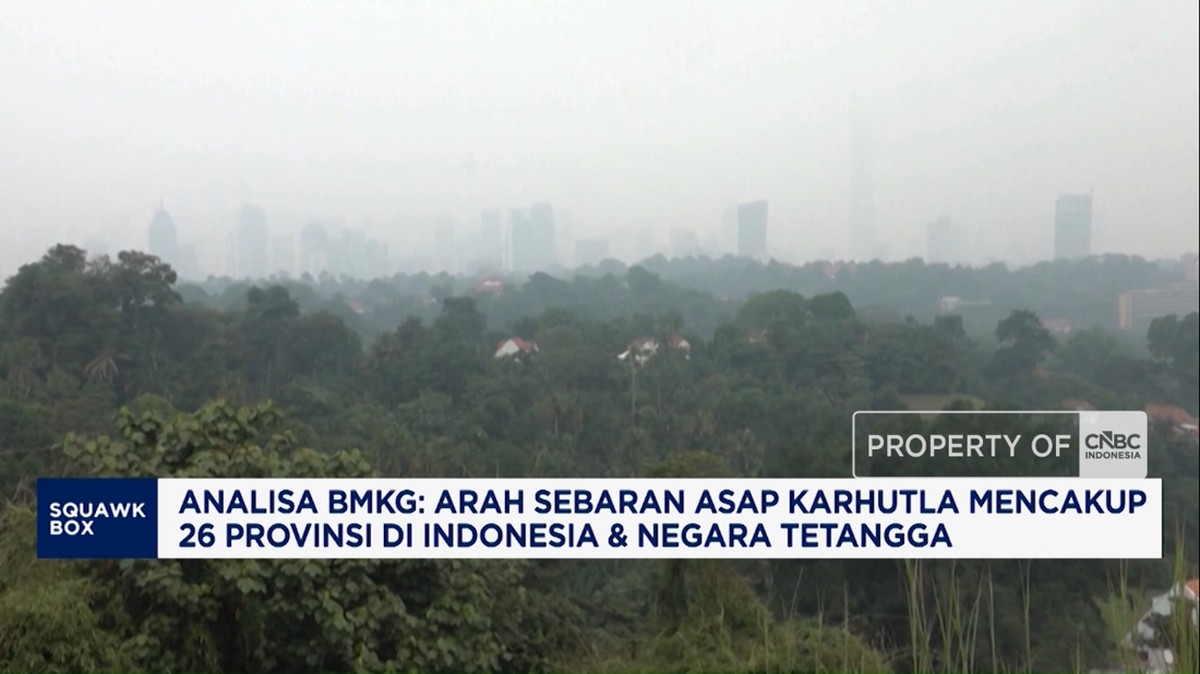 Video: Analisis BMKG: Arah Sebaran Asap Karhutla Mencakup 26 Provinsi 